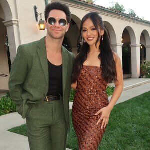 Camila Coelho Brown Maxi Dress